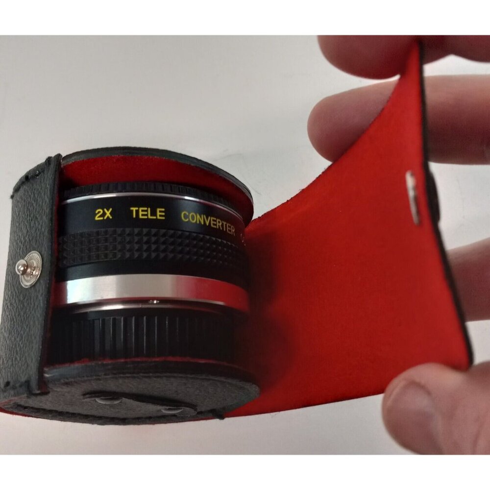 Osawa MC4 PK 2X Tele Converter Camera Lens with Case